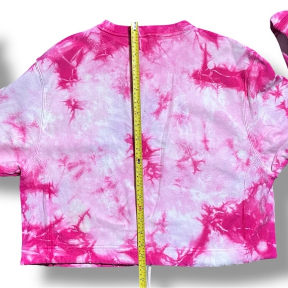 PINK Victoria's Secret Fuchsia Tie-Dye Top - Picture 10 of 15